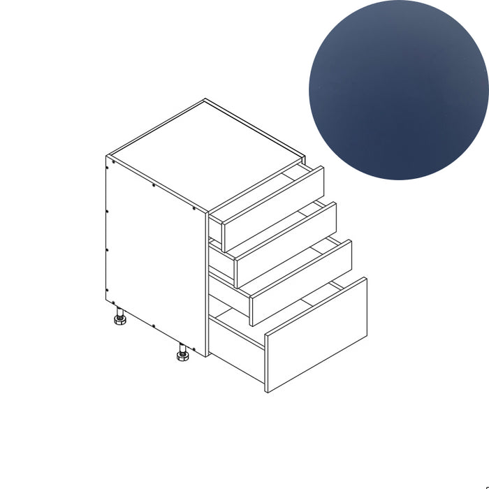 4 Drawer Base Cabinet 24"W 34.5"H 24"D (4DB24)