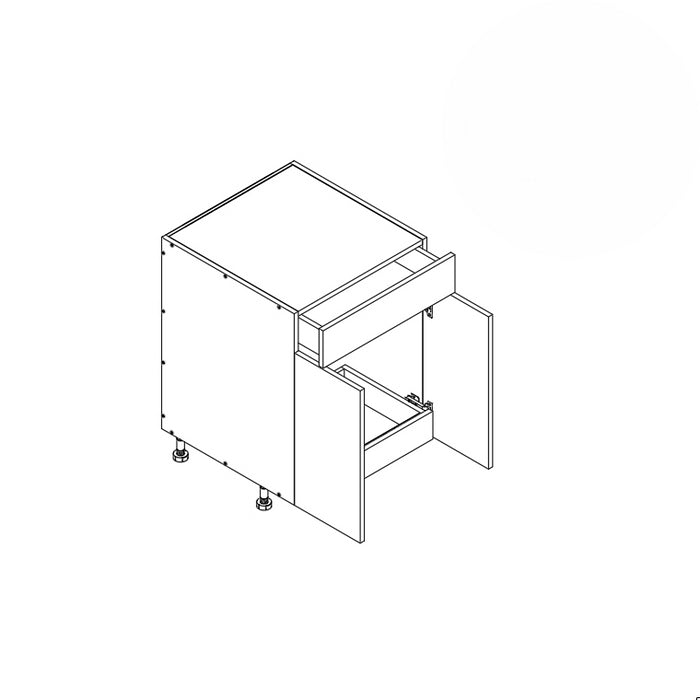 Base Cabinet (1RO) 36"W 34.5"H 24"D (B36_BOT 1 RO)