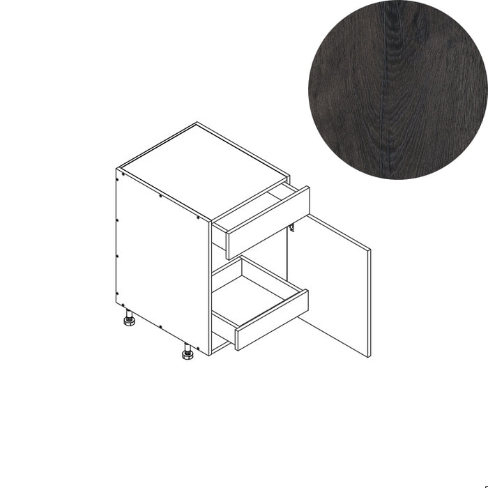 Base Cabinet (1RO) 21"W 34.5"H 24"D (B21_BOT 1 RO)