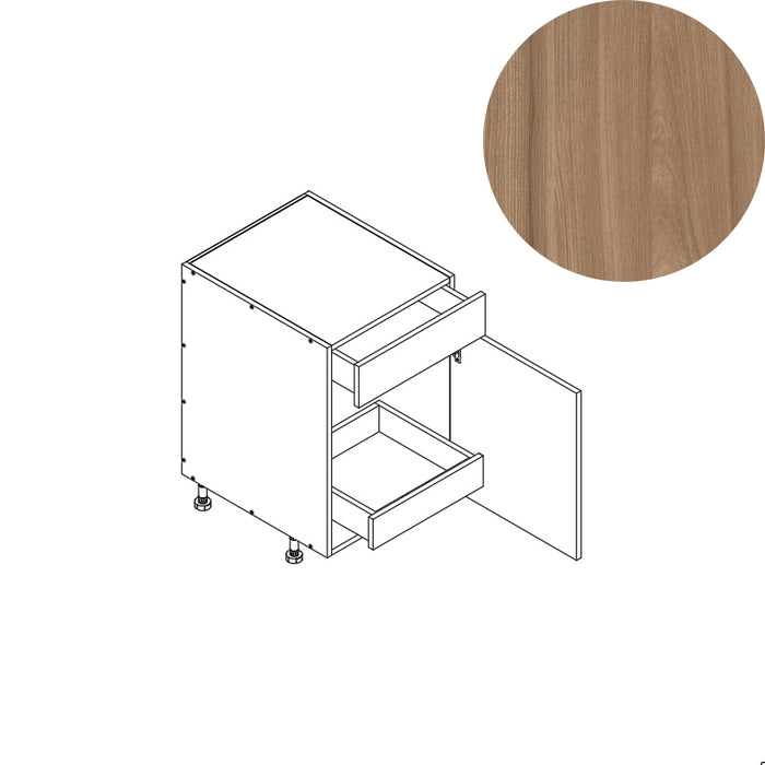 Base Cabinet (1RO) 12"W 34.5"H 24"D (B12_BOT 1 RO)