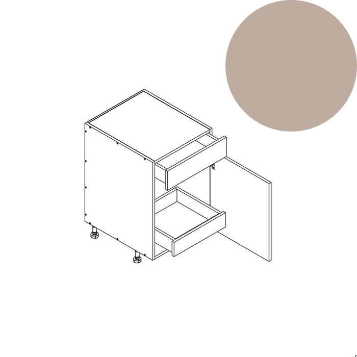 Base Cabinet (1RO) 21"W 34.5"H 24"D (B21_BOT 1 RO)