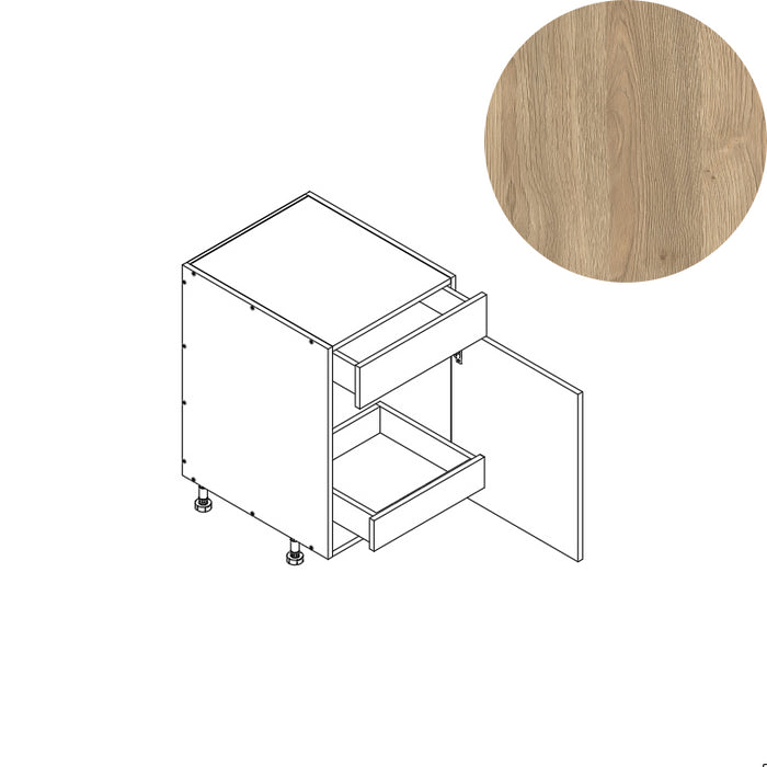 Base Cabinet (1RO) 12"W 34.5"H 24"D (B12_BOT 1 RO)