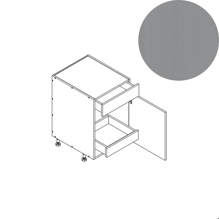 Base Cabinet (1RO) 21"W 34.5"H 24"D (B21_BOT 1 RO)