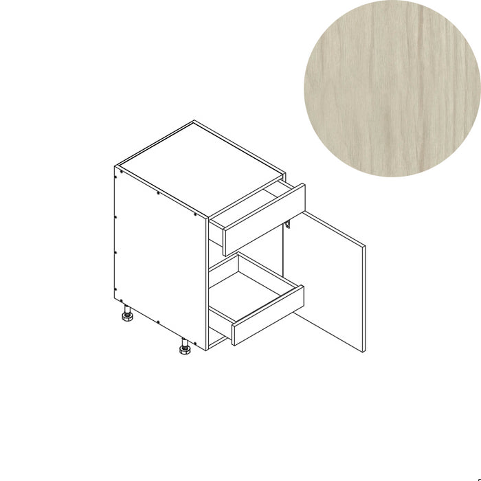 Base Cabinet (1RO) 12"W 34.5"H 24"D (B12_BOT 1 RO)