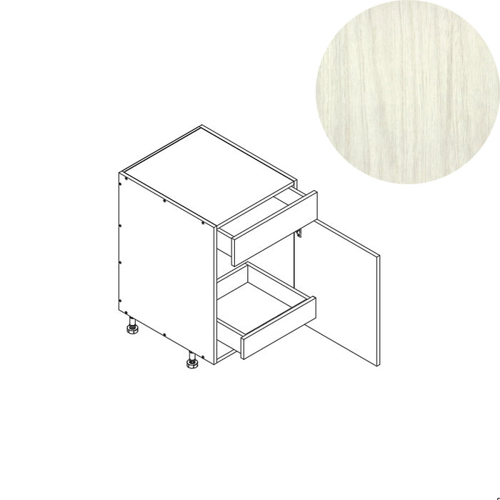 Base Cabinet (1RO) 21"W 34.5"H 24"D (B21_BOT 1 RO)