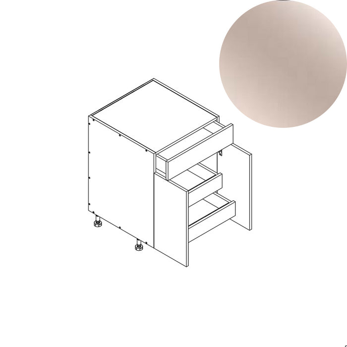 Base Cabinet (2RO) 24"W 34.5"H 24"D (B24_BOT 2 RO)