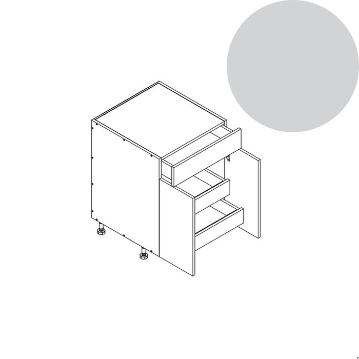 Base Cabinet (2RO) 30"W 34.5"H 24"D (B30_BOT 2 RO)