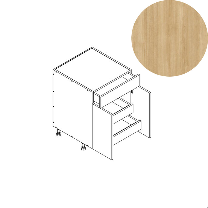 Base Cabinet (2RO) 30"W 34.5"H 24"D (B30_BOT 2 RO)