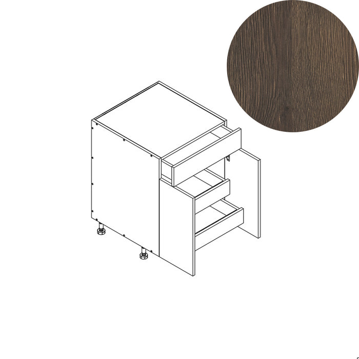 Base Cabinet (2RO) 30"W 34.5"H 24"D (B30_BOT 2 RO)