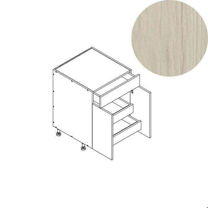 Base Cabinet (2RO) 24"W 34.5"H 24"D (B24_BOT 2 RO)