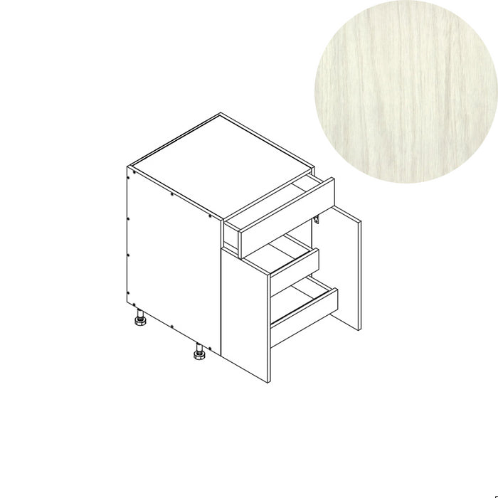 Base Cabinet (2RO) 24"W 34.5"H 24"D (B24_BOT 2 RO)