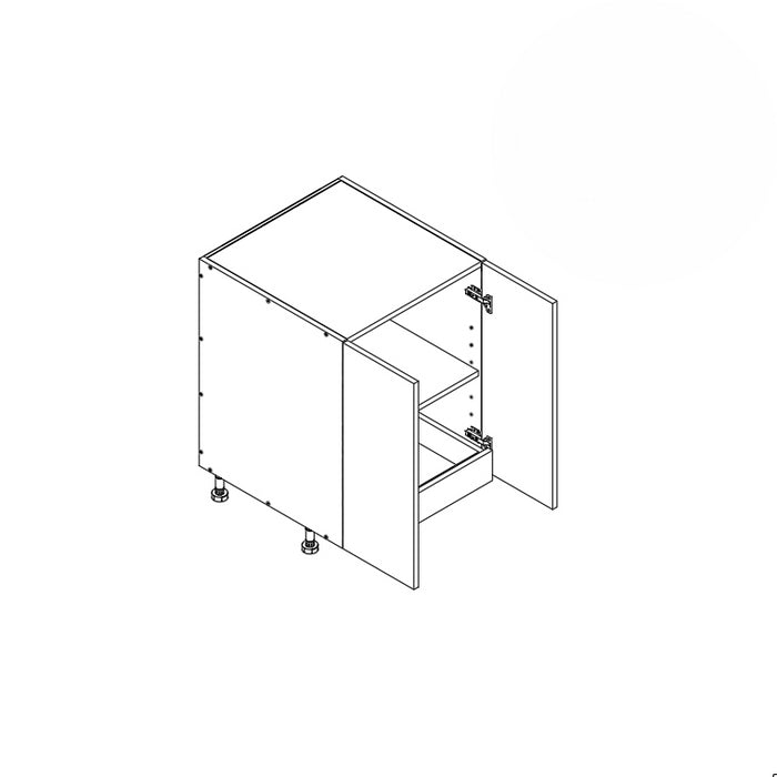 Base Cabinet (FHD BOT 1RO) 27"W 34.5"H 24"D (B27_FHD_BOT 1 RO)