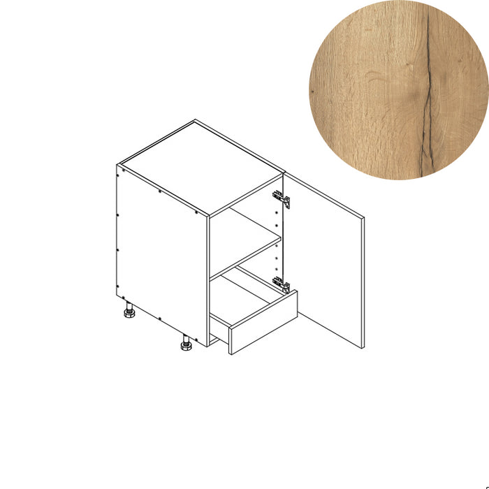 Base Cabinet (FHD BOT 1RO) 12"W 34.5"H 24"D (B12_FHD_BOT 1 RO)