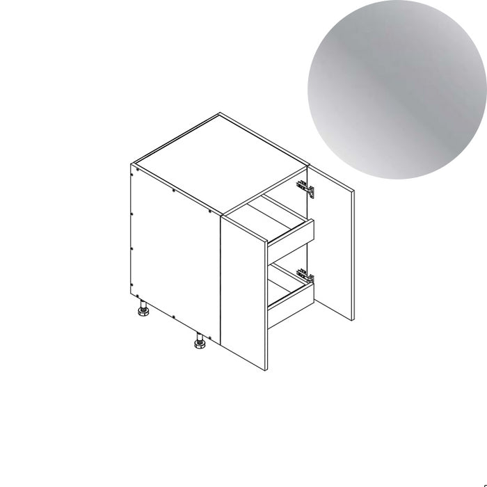 Base Cabinet (FHD 2RO) 36"W 34.5"H 24"D (B36_FHD_BOT 2 RO)