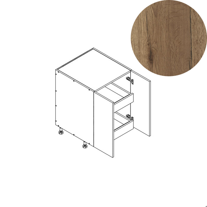 Base Cabinet (FHD 2RO) 30"W 34.5"H 24"D (B30_FHD_BOT 2 RO)