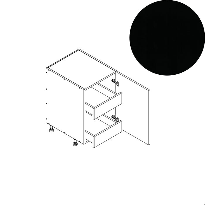 Base Cabinet (FHD 2RO) 21"W 34.5"H 24"D (B21_FHD_BOT 2 RO)
