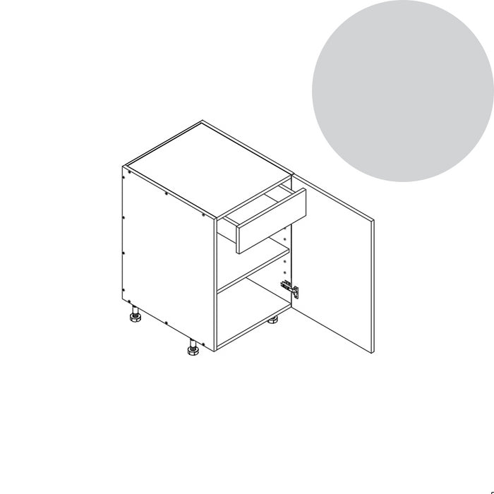 Base Cabinet (FHD Top 1RO) 18"W 34.5"H 24"D (B18_FHD_TOP 1 RO)