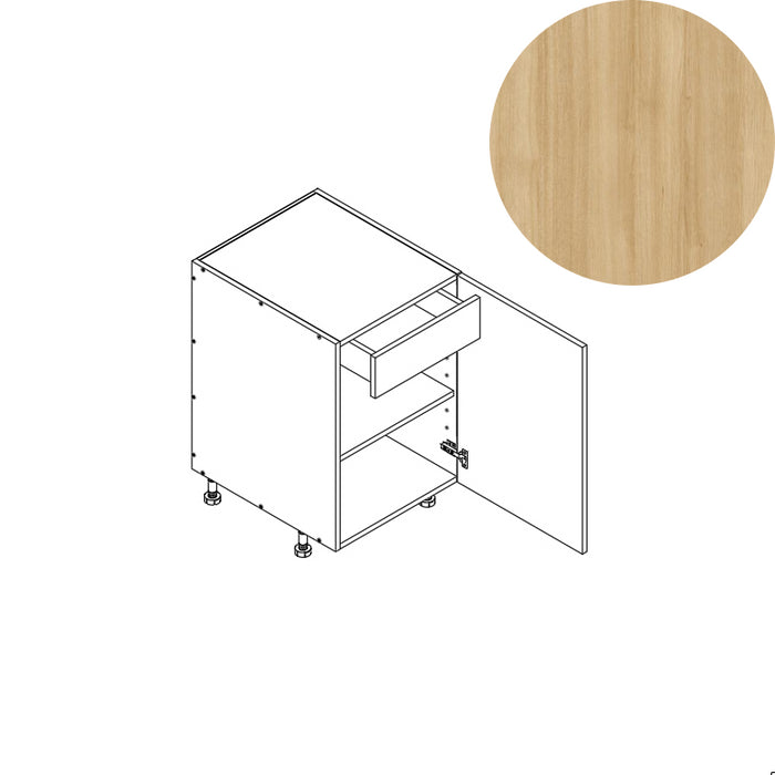 Base Cabinet (FHD Top 1RO) 18"W 34.5"H 24"D (B18_FHD_TOP 1 RO)