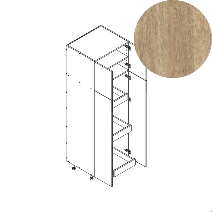 24" Deep Pantry (3RO) 30"W 90"H 24"D (PC309024_3 RO)