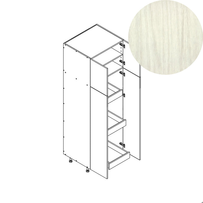 24" Deep Pantry (3RO) 24"W 87"H 24"D (PC248724_3 RO)