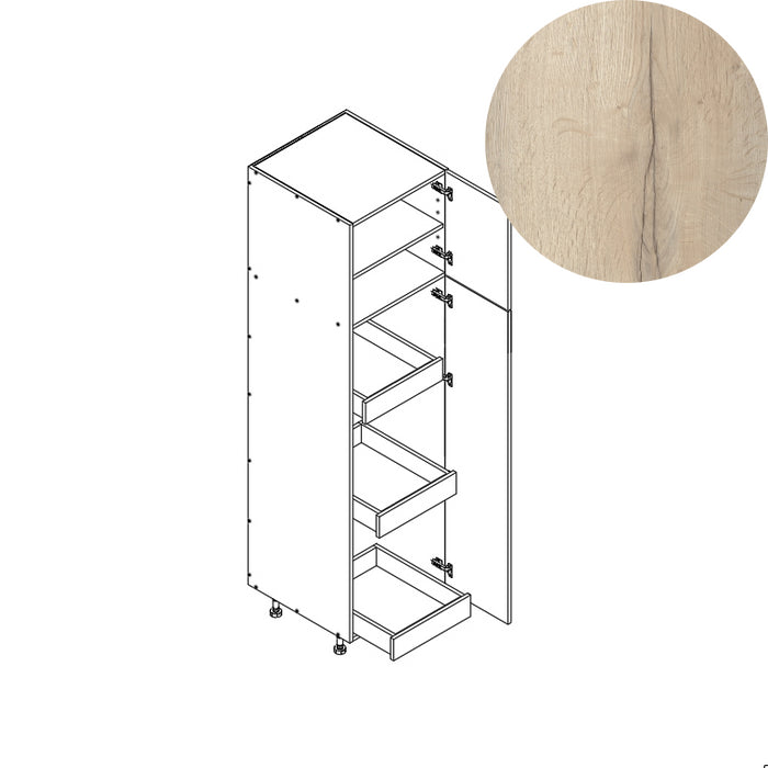 24" Deep Pantry (3RO) 18"W 90"H 24"D (PC189024_3 RO)