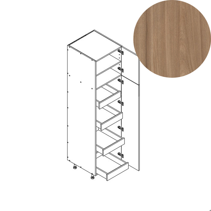 24" Deep Pantry (4RO) 12"W 84"H 24"D (PC128424_4 RO)