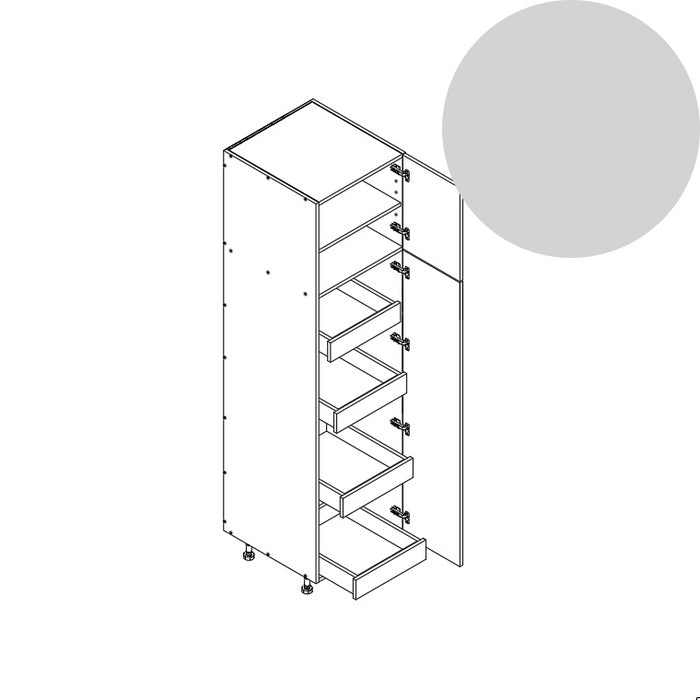 24" Deep Pantry (4RO) 12"W 93"H 24"D (PC129324_4 RO )