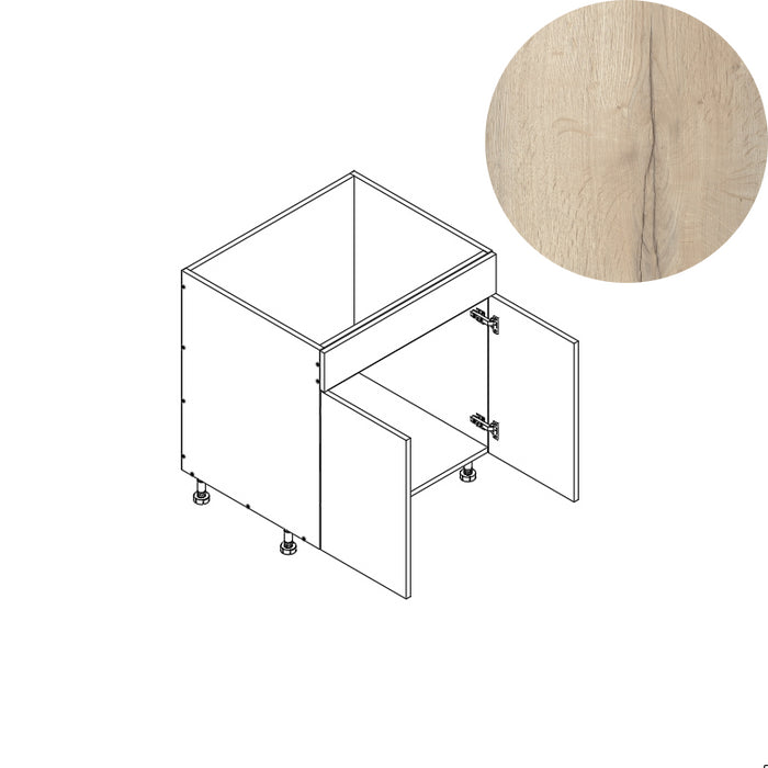 Sink Base Cabinet 24"W 34.5"H 24"D (SB24)