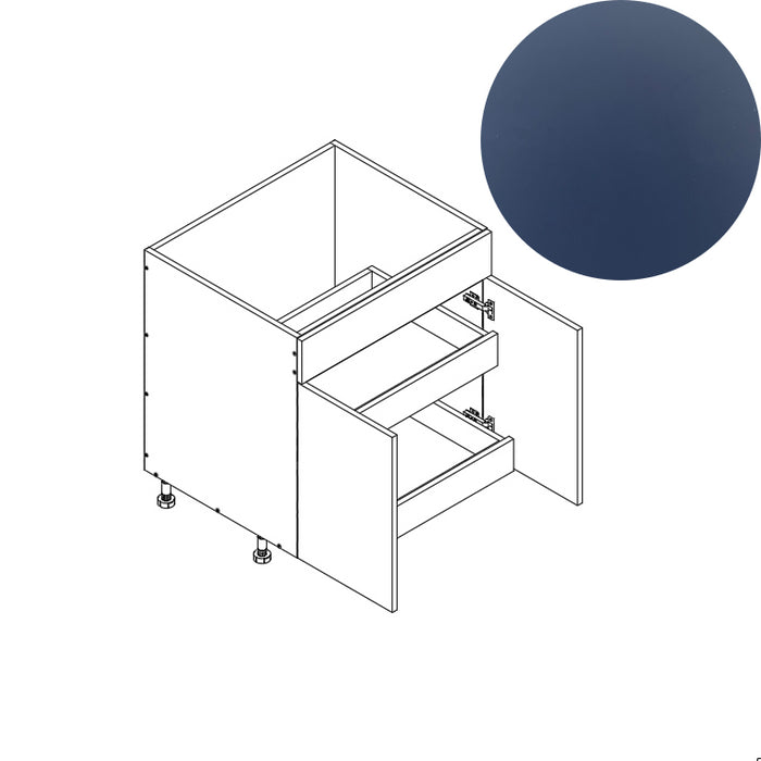 Sink Base Cabinet (2RO) 39"W 34.5"H 24"D (SB39_BOT 2 RO)