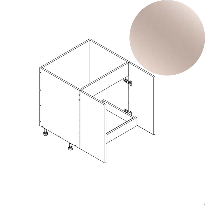 Sink Base Cabinet (FHD BOT 1RO) 27"W 34.5"H 24"D (SB27_FHD_BOT 1 RO)