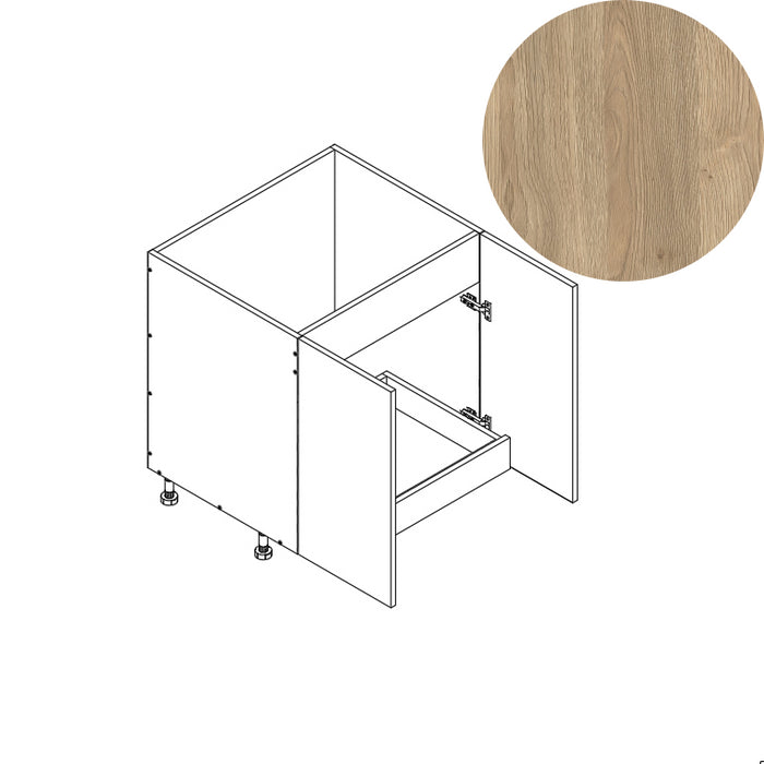 Sink Base Cabinet (FHD BOT 1RO) 30"W 34.5"H 24"D (SB30_FHD_BOT 1 RO)