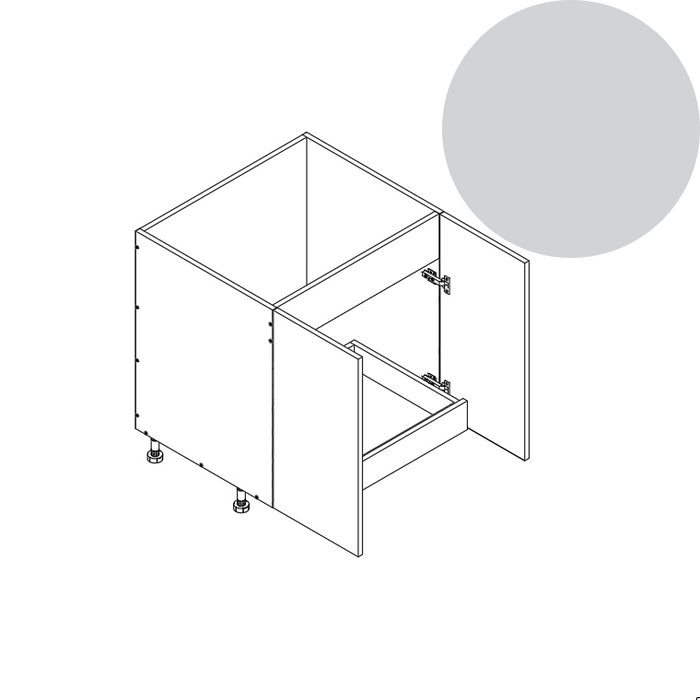 Sink Base Cabinet (FHD BOT 1RO) 39"W 34.5"H 24"D (SB39_FHD_BOT 1 RO)