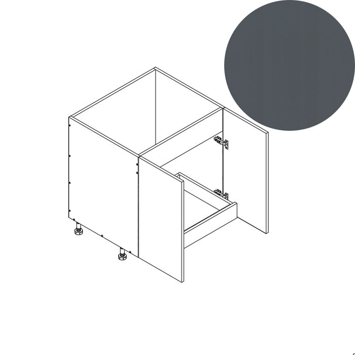 Sink Base Cabinet (FHD BOT 1RO) 27"W 34.5"H 24"D (SB27_FHD_BOT 1 RO)