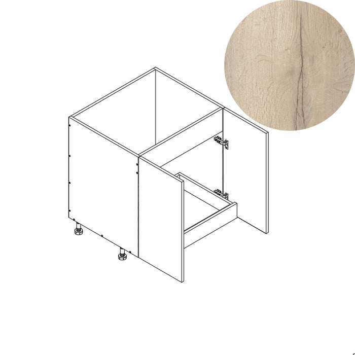 Sink Base Cabinet (FHD BOT 1RO) 30"W 34.5"H 24"D (SB30_FHD_BOT 1 RO)