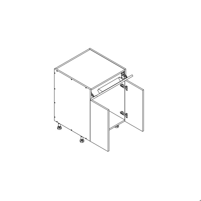 Sink Base Cabinet (Tilt Out) 30"W 34.5"H 24"D (SB30_TILT OUT)